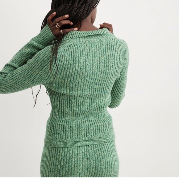 Green Ribbed Set - Picture 3 of 6